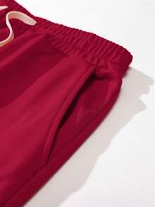 Leichte gestrickte Herren Hosen, modisch vielseitige lässige Jogginghose für die Straße, oversized locker geschnitten mit Kordelzug Taille und Taschen, strapazierfähig, geeignet für den Herbst, tolles Geschenk für Ehemann oder Freund, tragen für Straße, Pendeln, Outdoor, Urlaub