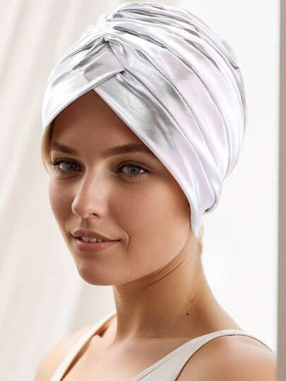 1pc Milk Silk Foil Watermelon Pattern Bucket Hat