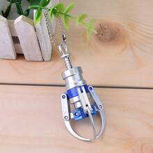 Mini pinza de garra - Garra de muñeca realista. Material de plástico. Puede agarrar y colgar - Juguete antiestrés - Llavero colgante - Accesorio DIY divertido - Regalo pequeño de cumpleaños - Sorpresa festiva - Regalo de Navidad - Baratija del Día de San Valentín - Juguete antiestrés de oficina - Decoración de escritorio - Coleccionable para adultos