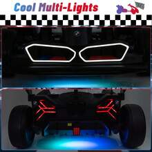 (24V 36V Electric Go Kart With Adjustable Seat), Licensed BMW Drift Kart With Dual 300W Motors, Crazy Go Cart For Kids Ages 6-12, Cool LED Lights, Drift Mode And 2 Speeds - 灰色 - 查看 6