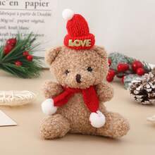 Christmas Tree Plush Ornaments Christmas Teddy Bear Plush Toys Decorations Xmas Tree Plush Pendants Hanging Doll Ornaments For Christmas Party Supplies Christmas Decorations Xmas Decor Christmas Gifts - Multicolor - View 5