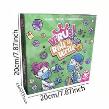 1 قطعة، لعبة بطاقات تطور الفيروس (حزمة توسعة) - لعبة بطاقات (TRG-12evo)، أكثر لعبة بطاقات انتشارًا، لعبة بطاقات شعبية للاعبين من 2 إلى 6 لاعبين، لعبة عيد الحب، لعبة رأس السنة، لعبة حفل الزفاف، هدية رأس السنة، هدية عيد الحب، للتجمعات العائلية وحفلات الزفاف