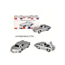 Burago Official Authorized Genuine 1/64 Scale Alloy Car Model, , , Cadillac, Chevrolet, Realistic Die-Cast Metal Car Model, Decorative Mini Vehicle Collectible - Mercedes-benz 300 SL - View 3