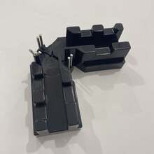 二合一精密斜切规 - 耐用 ABS+PC+不锈钢材质，宽度可达 30 毫米 - 适用于踢脚线和斜切 - 彩色 - 查看 3