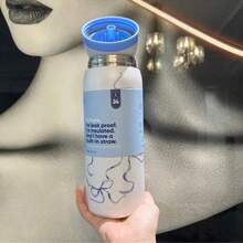 زجاجة مياه رياضية معزولة من الفولاذ المقاوم للصدأ سعة 32 أونصة مع قش للرياضة والسفر والمدرسة، كوب قهوة معزول معدني كبير السعة 32 أونصة قابل لإعادة الاستخدام، يحافظ على درجة حرارة المشروبات ساخنة/باردة لساعات، مقاوم للتعرق، متين، زجاجة مياه رياضية سعة 32 أونصة للأنشطة الخارجية والتخييم والقيادة، هدية عيد ميلاد، هدية عيد الميلاد للرجال والنساء عشاق اللياقة البدنية