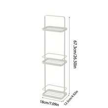 1 pièce Étagère de rangement sur pied simple pour salle de bain/salon, étagère de rangement multi-couches anti-poussière