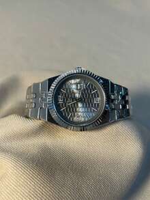 1pc DENVOSI Fashion Business Men's Quartz Watch With Date Display, Luminous, Waterproof, Suitable For Daily Accessories, Can Be Given As A Gift To Family And Friends