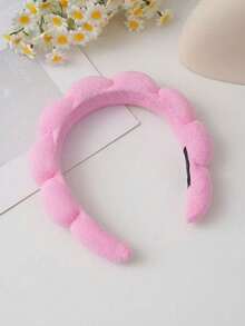 Spa Headband 1 Pcs For Women-Girls, Autumn New Arrivals  Makeup Sponge Headband, Non Slip Face Wash, Skincare-Padded Soft Thick Terry Cloth Hair Band Accessory 1 Pcs Fashion Hair Accessory Day Gift Headwear Cute Hairaccesories Stretch Headband Hair Accessories(Pink)Autumn New Arrivals