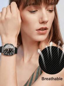 Galaxy Watch 8 40mm 44mm/Classic 46mm 與 Galaxy Watch Ultra 47mm (2024/2025) 金屬錶帶，磁吸米蘭尼斯環形錶帶，適合女性與男性 - Galaxy Watch Ultra 47mm - 查看 3