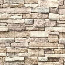 10pzs Panel Pared Decorativo Autoadherible 3D Papel Tapiz Azulejo Relieve Textura Realista Minimalista Contemporáneo Profesional Espuma PE Impermeable Resistente Húmedad Lavable| Claro - Blanco Puro - Ver 10