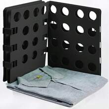 1pc Lazy Adult Quick Folding Clothes Artifact Clothes Storage And Organizing Rack Lining Clothes Folding Board - Multicolor - View 4