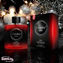 EverlyX Chatler Red Option Woman Eau de Parfum 100 ml – Intensiver und femininer Duft mit blumigen und fruchtigen Noten – Elegantes, lang anhaltendes und umhüllendes Aroma, um bei jedem besonderen Anlass aufzufallen – Ideal für selbstbewusste und anspruchsvolle Frauen – ✅Lieferung in 3-5 Tagen - 100 ml - Übersicht 1