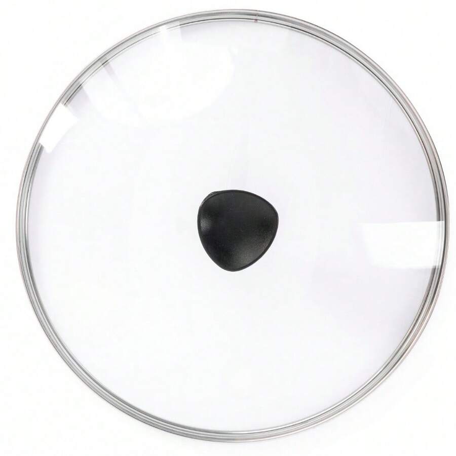 Tampa De Vidro  Temperado Para Panela e Frigideira Com Pomel Puxador