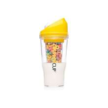 - - Black - A Portable Cereal Cup Keeps Your Cereal Crunchy - Estándar + amarillo - Ver 2