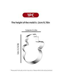 قوالب قطع بسكويت عيد الميلاد من الفولاذ المقاوم للصدأ، مجموعة من 6 قوالب بأشكال رجل زنجبيل، رجل ثلجي، نجمة ثلجية، شجرة عيد الميلاد، بابا نويل، قصبة السكر - أدوات خبز بموضوع عيد الميلاد، مجموعة أختام بسكويت عيد الميلاد - مثالية للخبز في فصل الشتاء والأعياد، ديكورات وهدايا حفلات عيد الميلاد، تذكارات حفلات عيد الميلاد، لوازم عيد الميلاد، مناسبة للبسكويت والكيك والفوندان والحلويات والمعجنات والفواكه - فضي - مشاهدة 13