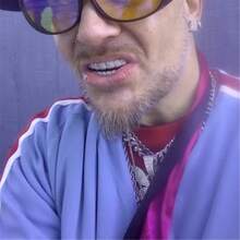 1/2 Hip Hop Shining 18K Gold Plated Cubic Zirconia Gold Teeth Grilz Grills Teeth Upper And Lower Teeth Decoration Punk Bracelets Halloween Cosplay Rap Gorgeous Jewelry