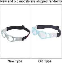 Gafas Deportivas para Ni?os, Gafas Ajustables para F¨²tbol, Ciclismo, Baloncesto, para Deportes Al Aire (Azul) - 1 - Ver 2