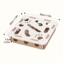 Cat Boredom Relief Toys, Pet Puzzle Digging Toys, Durable Scratch Maze Box Toys, Cat Scratching Board, Cat Scratching Post, Cat Tree, Cat Vocal Toys, Suitable For Multiple Scenarios