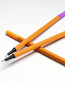 6/12/18/24 支纤维笔、细线笔、马克笔，适用于绘画、涂色书、日记本、书写、素描，适合学校、办公室、成人 - 返校用品 - 彩色 - 查看 4