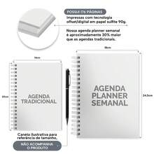 iscool 2026 Agenda Weekly Planner Hardcover Solid Colors - 查看 1