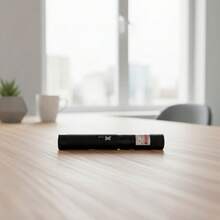 Español: Lápiz láser verde de alta potencia recargable, alcance largo, inspección/exterior, ideal para aficionados a la astronomía - Negro - Ver 1