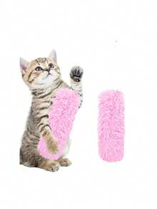 Katzen Plüsch Streifen Kissen Spielzeug mit Katzenminze