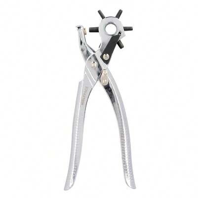 WOLFPACK PROFESSIONAL LINE Profesjonalny dziurkacz gwiazdkowy 225 mm. Otwory od Ø 2,5 do 5 mm. Szczypce do otworów, dziurkacz do skóry, szczypce do pasów,