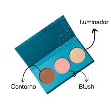 Catharine Hill Trio Sculpt Chill Multifunctional Blush, Highlighter And Contour Palette - 1022/K2 - 顏色 02 - 查看 3