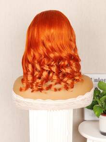 Glueless Bob Wig Blende Hair Pre Plucked Wear And Go Wigs Pre Cut Lace Body Wave Short Bob Lace Front Wigs For Women Upgraded No Glue 13x4 Lace Closure Wigs 8-16inch Short Bob Wig Blended Wigs-A Mix Of Human Blended Hair And Synthetic Black/Brown/Burgundy/Orange Color