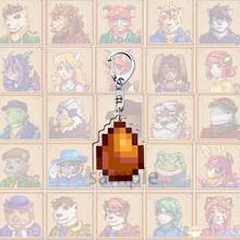 Móc khóa Acrylic Star Dew Valley Trang trí trò chơi ngoại vi Gà con Chó Trứng Ba lô Mặt dây chuyền Quà tặng sinh nhật - Quà tặng Giáng sinh - Quà tặng hoàn hảo - Quà tặng - Nhiều màu - Xem 19