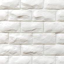 10pzs Panel Pared Decorativo Autoadherible 3D Papel Tapiz Azulejo Relieve Textura Realista Minimalista Contemporáneo Profesional Espuma PE Impermeable Resistente Húmedad Lavable| Claro - Blanco Puro - Ver 3