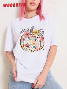 Women T-Shirts - 白色 - 查看 1