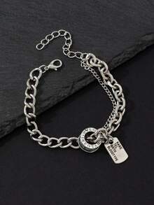 Hip-Hop Bracelets With Niche Design, Unisex, Simple And High-End Accessories