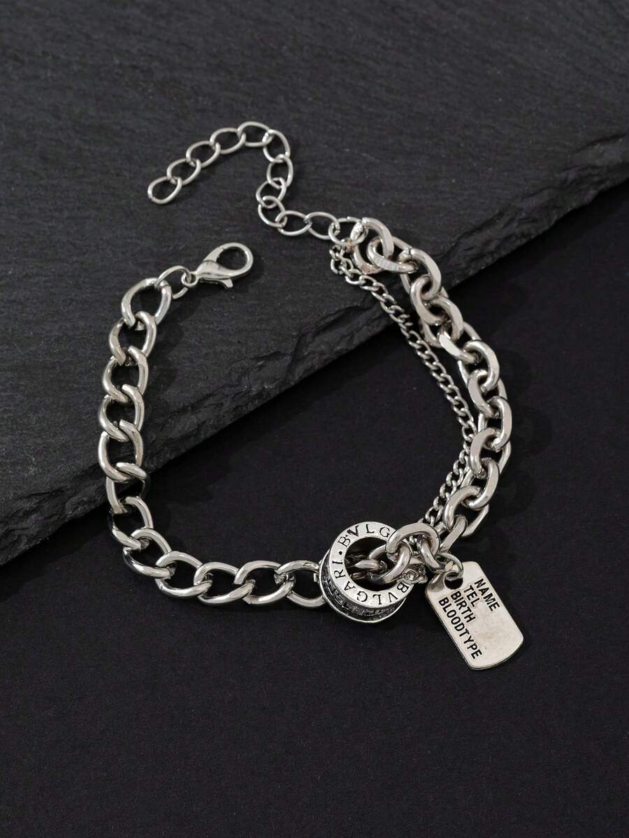 Hip-Hop Bracelets With Niche Design, Unisex, Simple And High-End Accessories