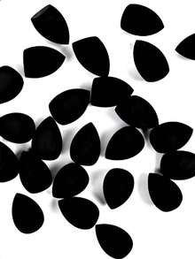 1/2/5/10/15/20/25pcs Dual-Color Makeup Sponges, Random Color & Shape, Blending Beauty Sponges For Liquid, Cream And Powder, Latex-Free Wet & Dry Foundation Makeup Sponges, Suitable For All Skin Types - Multicolor - View 3