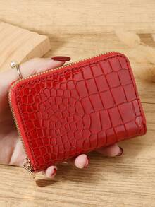 Hộp đựng thẻ, đựng nhiều loại thẻ, đựng thẻ tín dụng, nhẹ, tối giản, thời trang, hiện đại, kinh doanh, kỷ niệm, giáng sinh, ngày lễ tình nhân, làm quà sinh nhật, làm quà tặng, tặng người yêu, dành cho phụ nữ, dành cho bé gái, dành cho quý cô, dành cho nữ, túi đựng đồ dùng học tập cho phòng ký túc xá và trở lại trường - Đỏ - Xem 9