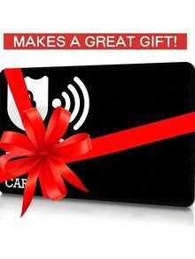 2/5 Packs RFID Blocking Card NFC Contactless Debit/Credit Card ATM Passport Protector Ideal For Men & Women Slim With World Map Design Perfectly Fit In Wallet - Multicolor - View 6