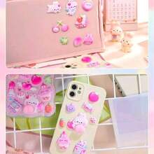 1pc Thick Cute 3D Animal Foam Sticker, Decorative Soft Sticker For Phone Case, Suitable For DIY Crafts, Scrapbooking, Notebooks, Laptops, Water Bottles, Diamond Art, Fun Design, High-Quality Decals, Decorative Stickers, Creative Decoration. [Random Style Color, Random Color Variation] - Multicolor - View 5