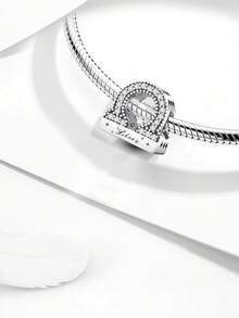 1 Peça Contas Pingente dos 12 Signos do Zodíaco em Prata 925, Adequado para Pulseira, Bracelete DIY de Joias e Acessórios Diários, Presente Ideal para Meninas - doze signos do zodíaco - Visão 9