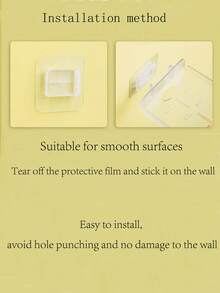 1PC Wall-Mounted Wall-Free Punch-Free Household Camera Rack Mount Mount Universal Monitoring Tray