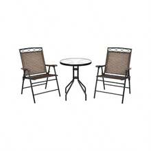Patio Bistro Set, caf - Marrón - Ver 2