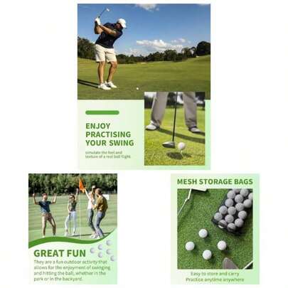 24 Pack Foam Practice Balls, Practice Balls Backyard, Realistic Feel And Limited Flight Soft Balls Indoor Or Outdoor Training