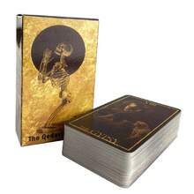 ​Premium Quality Illustrated Tarot Set With 78 Cards And Distinctive Character Designs For Enthusiasts And Collectors