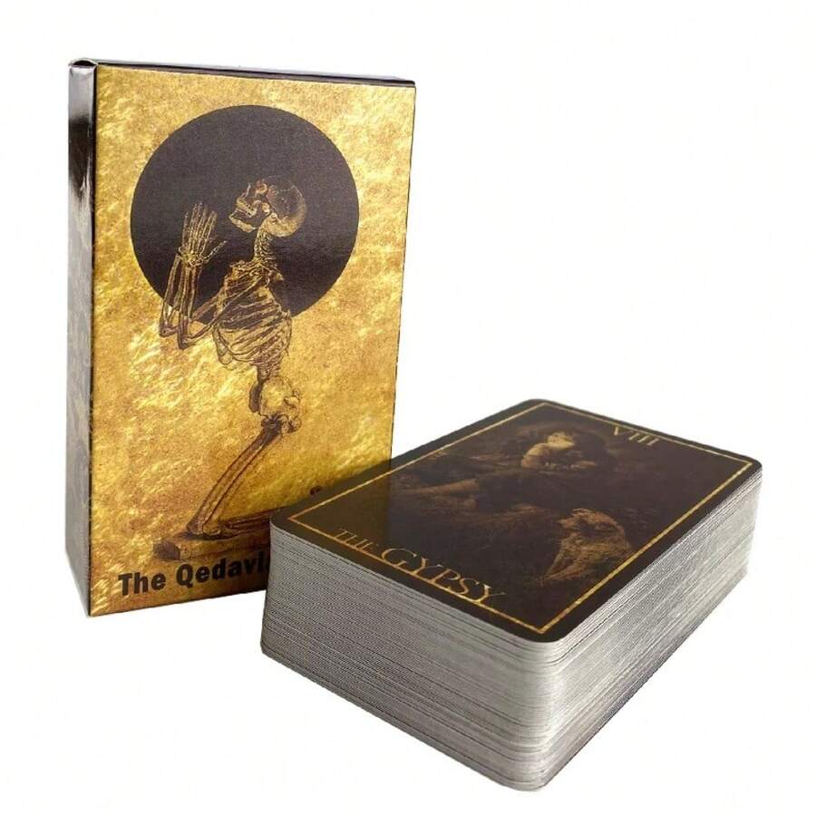 ​Premium Quality Illustrated Tarot Set With 78 Cards And Distinctive Character Designs For Enthusiasts And Collectors