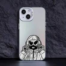 Máscara de personaje 17 16 15 14 13 12 11 Pro Max Plus, funda mate a prueba de golpes, protección trasera, funda mate Galaxy S22 S23 S24 S25 Plus Ultra - Z8 - Ver 3