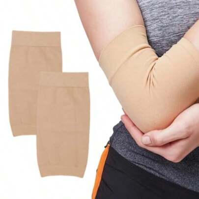 팔꿈치 압박 슬리브 탄성 및 따뜻한 통기성 팔꿈치 패드 조절 가능한 지퍼 디자인 남녀 공용 러닝 및 스포츠에 이상적