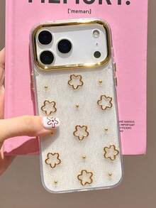 Étui de téléphone en métal ajouré en forme de cœur avec nœud papillon pailleté 3D, compatible avec 17 Pro Max 16 15 14 13 12 Pro Max Plus 11. Couverture transparente époxy antichoc mignonne pour femmes.