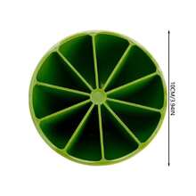 1 pieza Molde de cubitos de hielo con forma de limón, molde de hielo DIY para la cocina - Multicolor - Ver 5