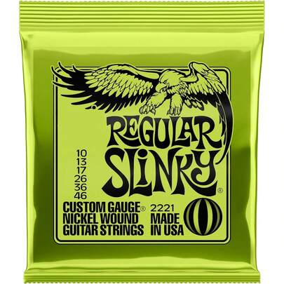 Nickel Wound Electric Guitar Strings - 10-46 Gauge,Preferred By Players Across Many Genres, 10-To-46 Gauge Has Become The Industry Standard.(2221)