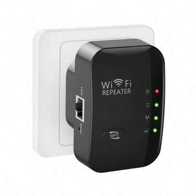 Repetidor Wifi Inalámbrico Router,Repetidor Wifi, Amplificador De Señal Inalámbrico, Amplificador Inalámbrico De 300m, Amplificador De Señal Para Repetidor Wifi, Amplificador De Señal Extensor De Wifi De Última Generación - 2640 Pies Cuadrados, Con Puertos Ethernet, Amplificador Remoto, Repetidor De Internet Inalámbrico, Punto De Acceso - Configuración Con Un Solo Botón, Compatible Con Alexa